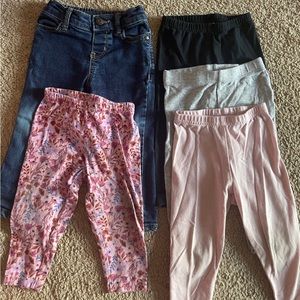 Carter’s 18 month pants - lot